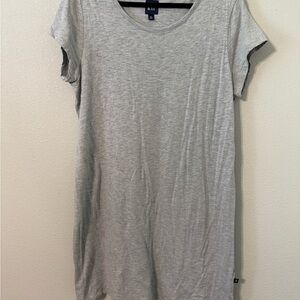 GAP Gray Relaxed Mini Dress